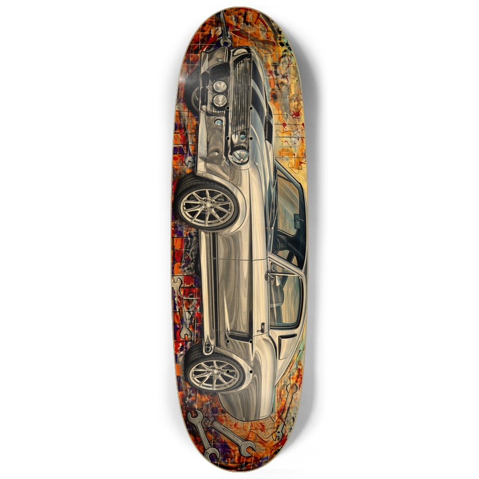 Muscle Car Edition - Skateboard Deck 9.75 x 32.5 in