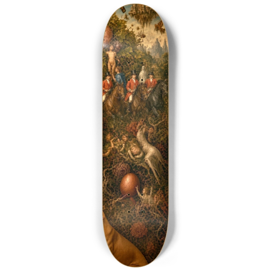 Hieronymus Bosch 2.0 - Wall Series - 3 Skateboard Decks 8.25 x 33 in