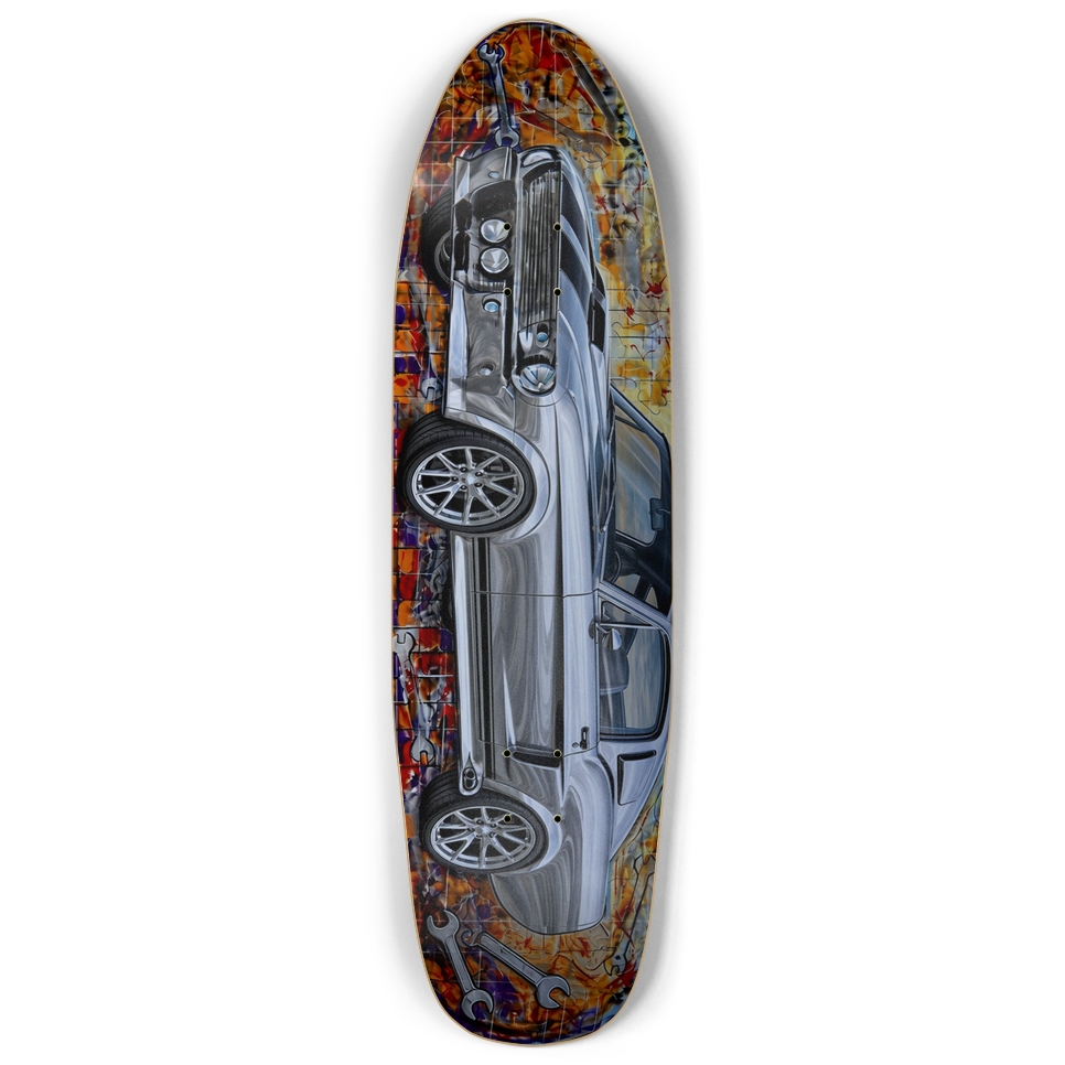 Muscle Car Edition - Skateboard Deck 9 x 33.5 in