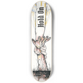Hold On skateboard deck by Marc Adrian Blind