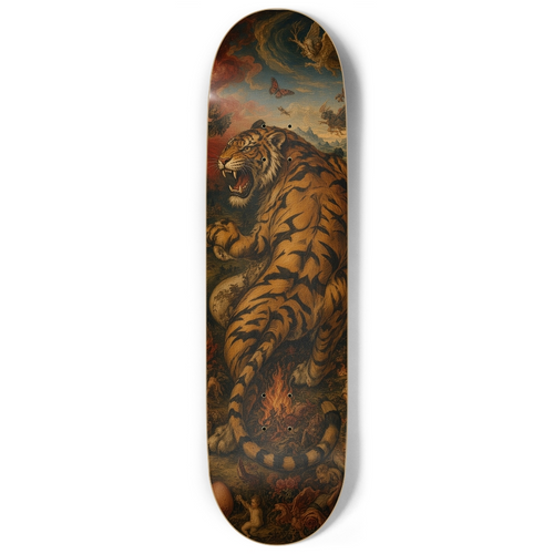 Skateboard deck artwork by Marc Adrian Blind