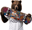 Marc Adrian Blind bear logo